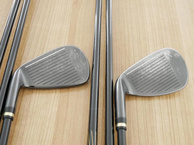 Iron set : Honma : ชุดเหล็ก Honma Beres Black Forged (ออกปี 2022 สวยมากๆ) มีเหล็ก 6-11 (6 ชิ้น เทียบเท่า 5-Pw) ก้าน ARMRQ MX Flex SR