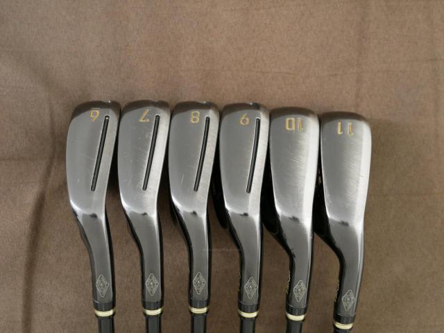 Iron set : Honma : ชุดเหล็ก Honma Beres Black Forged (ออกปี 2022 สวยมากๆ) มีเหล็ก 6-11 (6 ชิ้น เทียบเท่า 5-Pw) ก้าน ARMRQ MX Flex SR