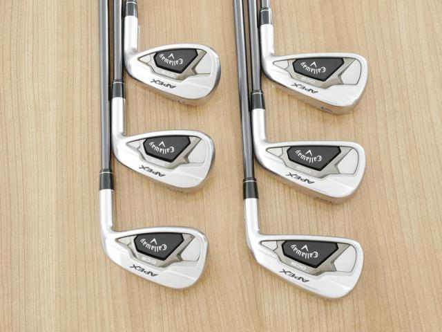 Iron set : Callaway : ชุดเหล็ก Callaway APEX DCB Forged (ปี 2022) มีเหล็ก 5-Pw (6 ชิ้น) ก้านกราไฟต์ Mitsubishi Diamana 55 Flex R
