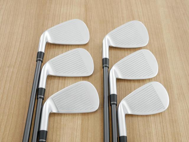 Iron set : Callaway : ชุดเหล็ก Callaway APEX DCB Forged (ปี 2022) มีเหล็ก 5-Pw (6 ชิ้น) ก้านกราไฟต์ Mitsubishi Diamana 55 Flex R