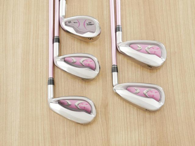 Lady club : All : ชุดเหล็ก Tsuruya AXEL ZX LM (หน้าเด้ง ตีไกลมาก) มีเหล็ก 7-Pw,Sw (5 ชิ้น) ก้านกราไฟต์ Flex L