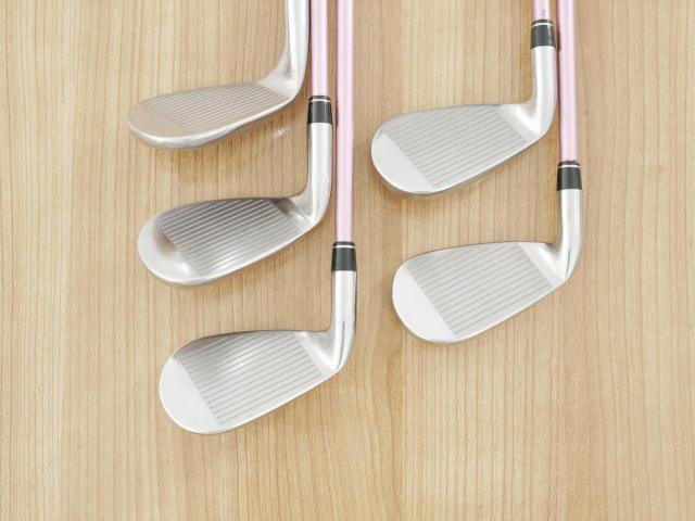 Lady club : All : ชุดเหล็ก Tsuruya AXEL ZX LM (หน้าเด้ง ตีไกลมาก) มีเหล็ก 7-Pw,Sw (5 ชิ้น) ก้านกราไฟต์ Flex L