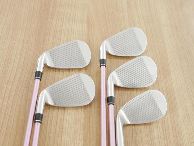 Lady club : All : ชุดเหล็ก Tsuruya AXEL ZX LM (หน้าเด้ง ตีไกลมาก) มีเหล็ก 7-Pw,Sw (5 ชิ้น) ก้านกราไฟต์ Flex L