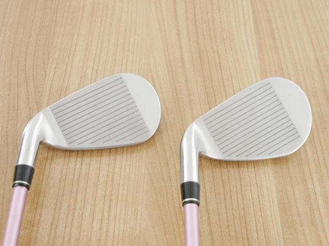 Lady club : All : ชุดเหล็ก Tsuruya AXEL ZX LM (หน้าเด้ง ตีไกลมาก) มีเหล็ก 7-Pw,Sw (5 ชิ้น) ก้านกราไฟต์ Flex L