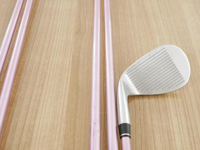 Lady club : All : ชุดเหล็ก Tsuruya AXEL ZX LM (หน้าเด้ง ตีไกลมาก) มีเหล็ก 7-Pw,Sw (5 ชิ้น) ก้านกราไฟต์ Flex L