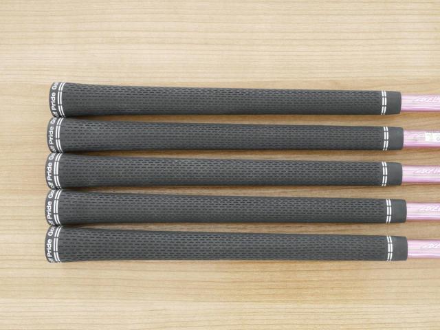 Lady club : All : ชุดเหล็ก Tsuruya AXEL ZX LM (หน้าเด้ง ตีไกลมาก) มีเหล็ก 7-Pw,Sw (5 ชิ้น) ก้านกราไฟต์ Flex L