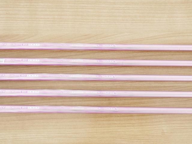 Lady club : All : ชุดเหล็ก Tsuruya AXEL ZX LM (หน้าเด้ง ตีไกลมาก) มีเหล็ก 7-Pw,Sw (5 ชิ้น) ก้านกราไฟต์ Flex L