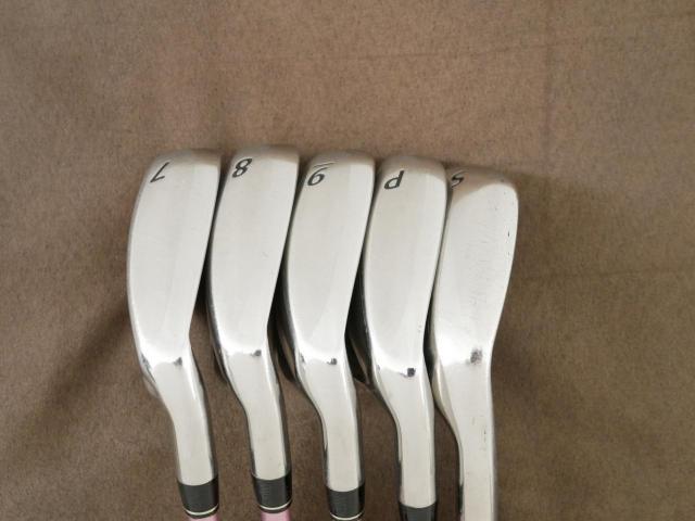 Lady club : All : ชุดเหล็ก Tsuruya AXEL ZX LM (หน้าเด้ง ตีไกลมาก) มีเหล็ก 7-Pw,Sw (5 ชิ้น) ก้านกราไฟต์ Flex L