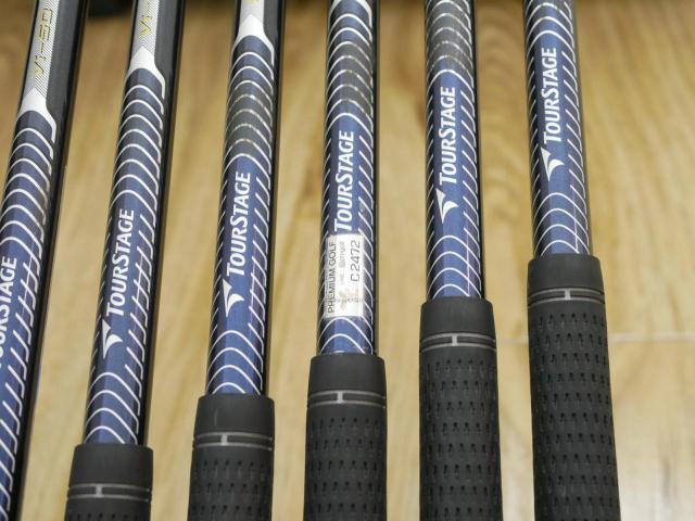 Iron set : Tourstage : ชุดเหล็ก Tourstage V300 III (Forged) มีเหล็ก 4-Pw (7 ชิ้น) ก้านกราไฟต์ Flex R