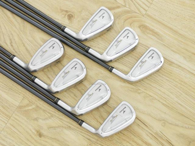 Iron set : Tourstage : ชุดเหล็ก Tourstage V300 III (Forged) มีเหล็ก 4-Pw (7 ชิ้น) ก้านกราไฟต์ Flex R
