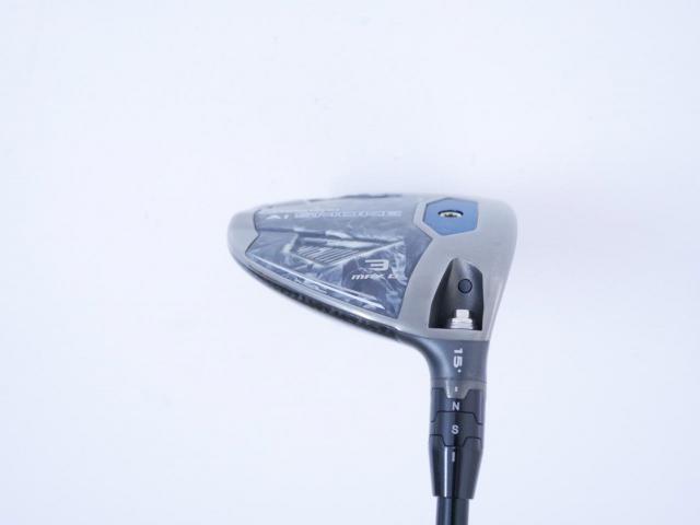 Fairway Wood : callaway : หัวไม้ 3 Callaway Paradym AI Smoke MAX D (รุ่นล่าสุดปี 2024 Japan Spec.) Loft 15 ก้าน Mitsubishi TENSEI 50 Flex R