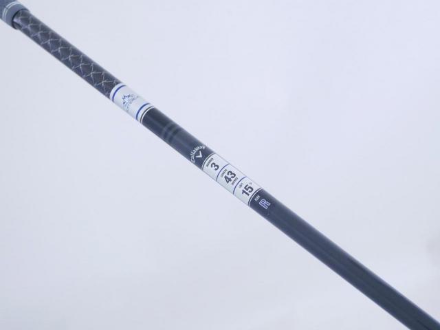 Fairway Wood : callaway : หัวไม้ 3 Callaway Paradym AI Smoke MAX D (รุ่นล่าสุดปี 2024 Japan Spec.) Loft 15 ก้าน Mitsubishi TENSEI 50 Flex R