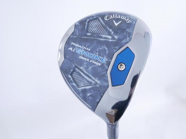 Fairway Wood : callaway : หัวไม้ 3 Callaway Paradym AI Smoke MAX FAST (ออกปี 2024 Japan Spec.) Loft 16 ก้าน Mitsubishi TENSEI 40 Flex S