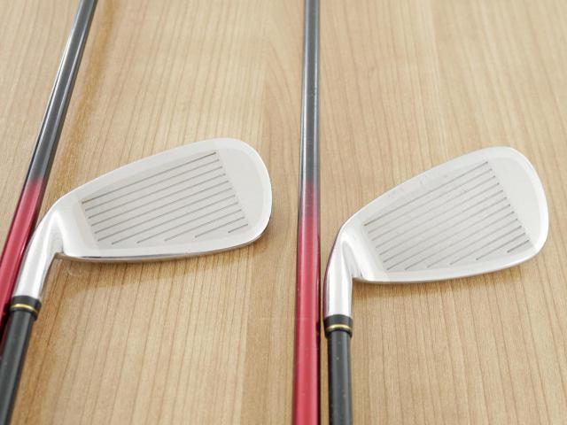 Iron set : Other Brand : ชุดเหล็ก ENA HIOU (เบามากๆ หน้าเด้ง เหมาะกับซีเนียร์) มีเหล็ก 5-Pw,Sw (7 ชิ้น) ก้านกราไฟต์ Flex R