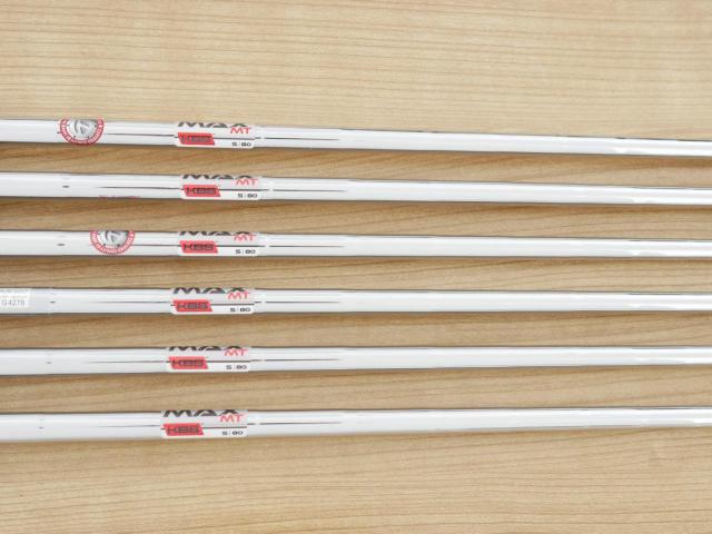 Iron set : Taylormade : ชุดเหล็ก Taylormade Stealth HD (ออกปี 2022 Japan Spec. ใบใหญ่มาก ตีง่ายสุดๆ) มีเหล็ก 5-Pw (6 ชิ้น) ก้านเหล็ก KBS Max MT 80 Flex S