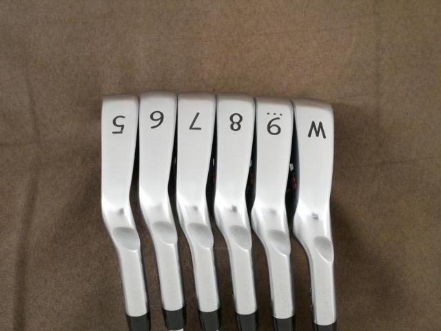Iron set : Ping : ชุดเหล็ก Ping S55 มีเหล็ก 5-Pw (6 ชิ้น) ก้านเหล็ก Ping CFS Flex S