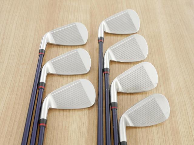 Iron set : Daiwa : ชุดเหล็ก Daiwa OnOff AKA (ออกปี 2021 หน้าเด้ง Maraging ยืดยุบได้ ตีง่าย นุ่ม ไกลมากๆ) มีเหล็ก 6-Pw,Aw,Sw (7 ชิ้น) ก้านกราไฟต์ Flex R