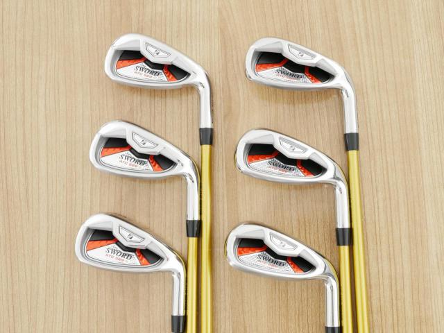 Iron set : Katana : ชุดเหล็ก Katana Sword ATC-589a (หน้าเด้ง) มีเหล็ก 6-Pw,Aw (6 ชิ้น) ก้านกราไฟต์ Fujikura Speeder 589 Flex SR
