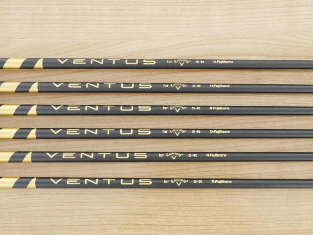 Iron set : Callaway : ชุดเหล็ก Callaway Rogue ST Max OS (ออกปี 2022 ตีง่ายสุดๆ ไกลสุดๆ) มีเหล็ก 5-Pw (6 ชิ้น) ก้านกราไฟต์ Fujikura VENTUS 5 Flex R