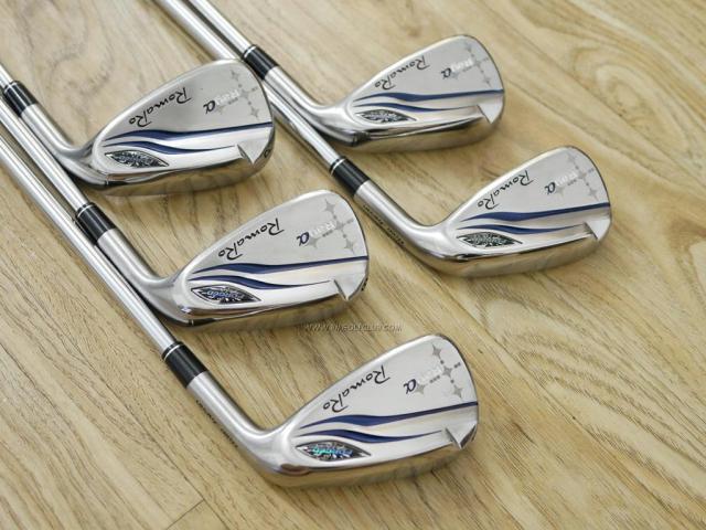 Iron set : Romaro : ชุดเหล็ก Romaro Ray Alpha Forged (รุ่นล่าสุด ปี 2020 ใบใหญ่ ตีไกลกว่าปกติมาก) มีเหล็ก 6-Pw (5 ชิ้น) ก้านเหล็ก NS Pro 750 Flex R