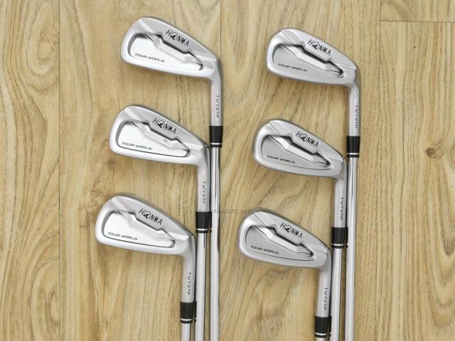 Iron set : Honma : ชุดเหล็ก Honma Tour World TW737P (ออกปี 2017) มีเหล็ก 5-10 (6 ชิ้น) ก้านเหล็ก NS Pro 950 Flex R