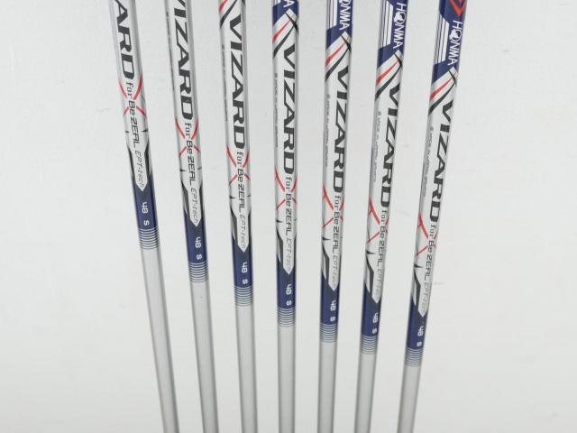 Iron set : Honma : ชุดเหล็ก Honma Bezeal 535 (ปี 2019 รุ่นนี้ใบใหญ่ที่สุดของ Honma) มีเหล็ก 5-11 (7 ชิ้น) ก้านกราไฟต์ Honma Vizard 48 Flex S