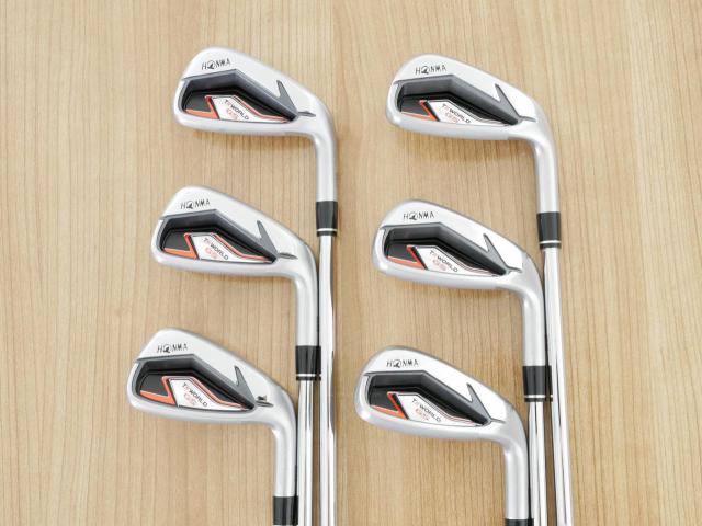 Iron set : Honma : ชุดเหล็ก Honma Tour World GS (ออกปี 2021 ใบใหญ่ ตีง่าย ไกล) มีเหล็ก 6-11 (6 ชิ้น) ก้านเหล็ก NS Pro 950 NEO Flex S