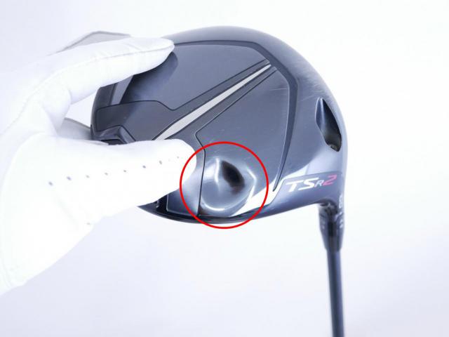 Driver : Titleist : **มีบุบ** ไดรเวอร์ Titleist TSR 2 (ออกปี 2022 Japan Spec.) Loft 10 (ปรับได้) ก้าน HZRDUS CB 50g 5.0 Flex R