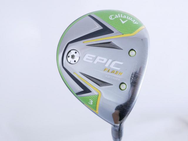 Fairway Wood : callaway : หัวไม้ 3 Callaway Epic Flash Star (รุ่นปี 2019) Loft 15 ก้าน Fujikura Speeder Evolution Flex SR