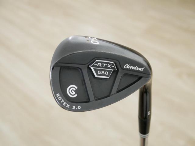 Wedge : Cleveland : Wedge Cleveland 588 RTX Rotex 2.0 Loft 50 ก้าน Dynamic Gold S200