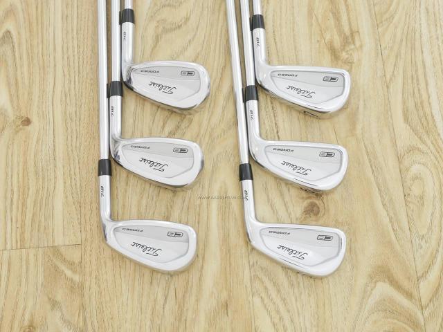Iron set : Titleist : ชุดเหล็ก Titleist 718 CB Forged (ออกปี 2018) มีเหล็ก 5-Pw (6 ชิ้น) ก้านเหล็ก NS Pro 950 Flex S