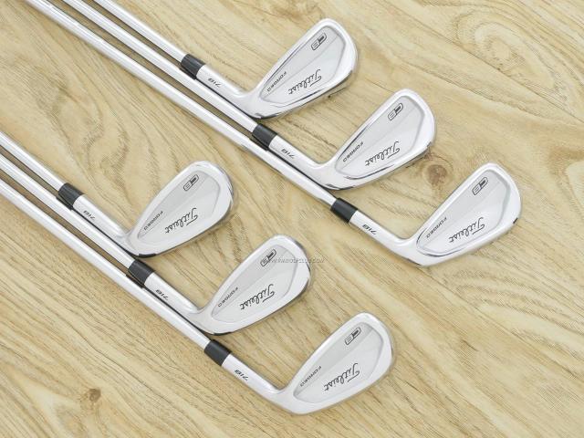 Iron set : Titleist : ชุดเหล็ก Titleist 718 CB Forged (ออกปี 2018) มีเหล็ก 5-Pw (6 ชิ้น) ก้านเหล็ก NS Pro 950 Flex S