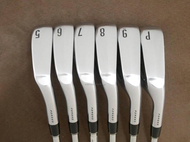 Iron set : Other Brand : ชุดเหล็ก Srixon ZX5 Forged (รุ่นใหม่ ปี 2021) มีเหล็ก 5-Pw (6 ชิ้น) ก้านเหล็ก NS Pro 950 DST Flex R