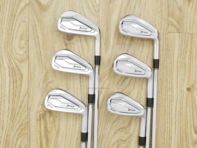 Iron set : Other Brand : ชุดเหล็ก Srixon ZX5 Forged (รุ่นใหม่ ปี 2021) มีเหล็ก 5-Pw (6 ชิ้น) ก้านเหล็ก NS Pro 950 DST Flex R