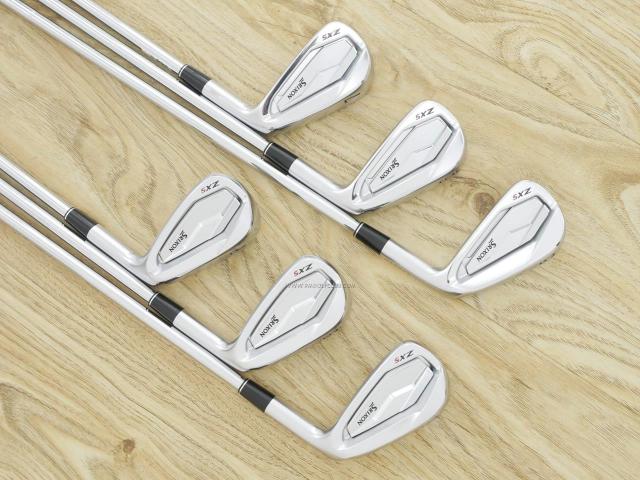 Iron set : Other Brand : ชุดเหล็ก Srixon ZX5 Forged (รุ่นใหม่ ปี 2021) มีเหล็ก 5-Pw (6 ชิ้น) ก้านเหล็ก NS Pro 950 DST Flex R