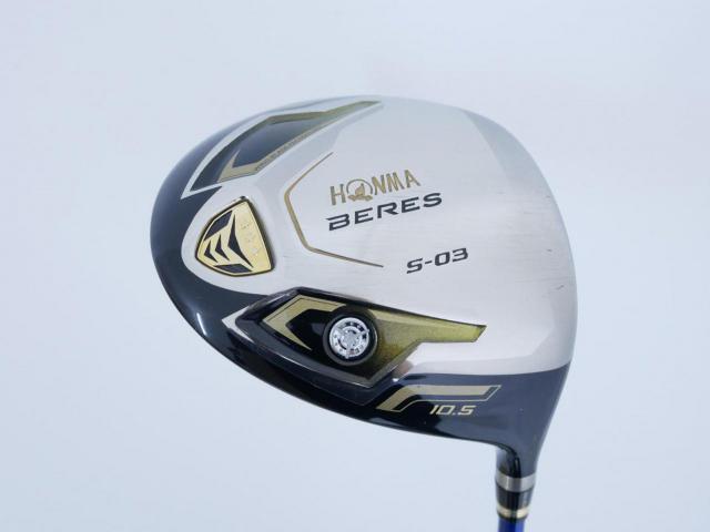 Driver : Honma : **ก้าน 3 ดาว** Honma Beres S-03 (ปี 2015) Loft 10.5 ก้าน ARMRQ 8 (54) Flex R (3 ดาว)