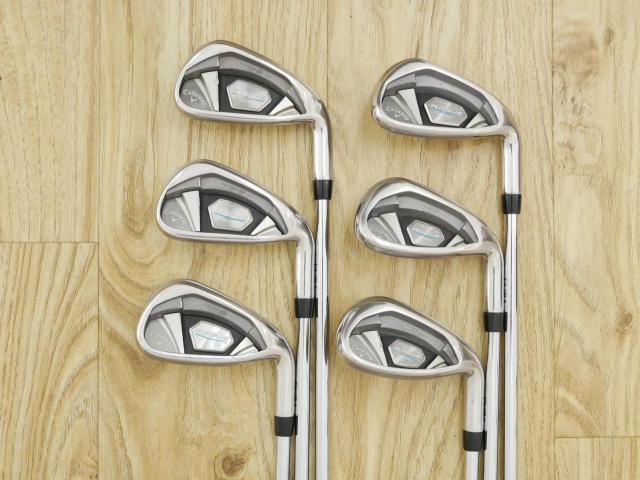 Iron set : Callaway : ชุดเหล็ก Callaway Rogue Star CF18 (ออกปี 2018 ตีง่าย ไกลมากๆ) มีเหล็ก 6-Pw,Aw (6 ชิ้น) ก้านเหล็ก NS Pro ZELOS 7 Flex S