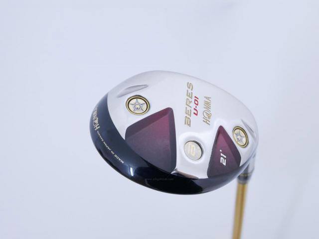 Fairway Wood : Honma : **ก้าน 4 ดาว** ไม้กระเทย Honma Beres U-01 Loft 21 ก้าน ARMRQ 6 (49) Flex S (4 ดาว)