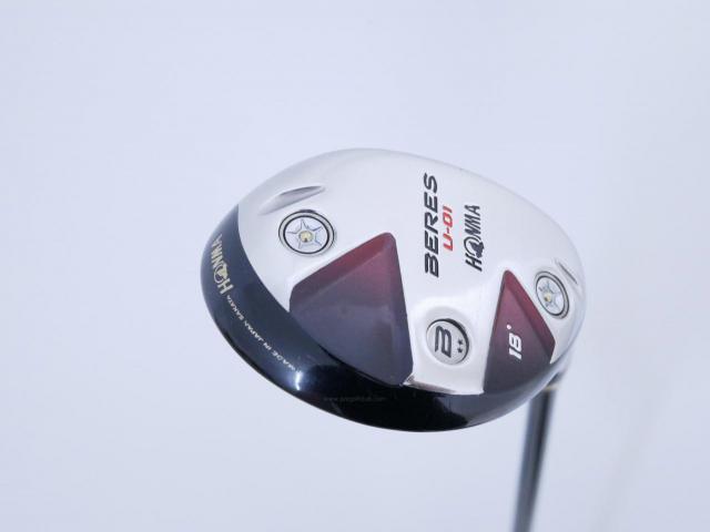 Fairway Wood : Honma : ไม้กระเทย Honma Beres U-01 Loft 18 ก้าน ARMRQ 6 (54) Flex R (2 ดาว)