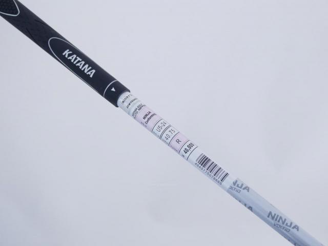 Fairway Wood : Katana : ไม้กระเทย Katana NINJA UT 2020 (ตัวท๊อป ออกปี 2020) Loft 24 Flex R