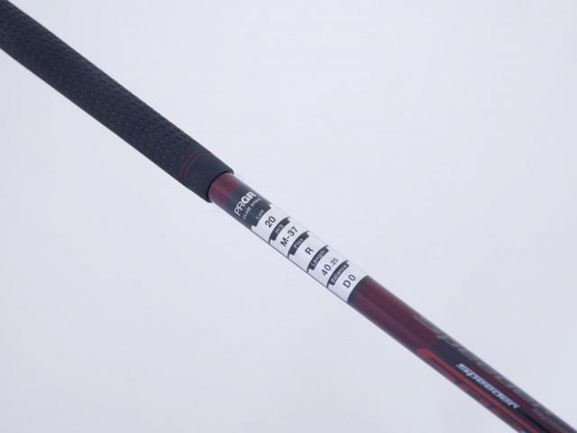 Fairway Wood : PRGR : ไม้กระเทย PRGR RS Red (รุ่นปี 2021) Loft 20 ก้านกราไฟต์ Fujikura Speeder Evolution Flex R