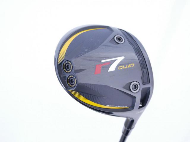 Driver : Taylormade : Mini Driver Taylormade r7 Quad (รุ่นล่าสุด ออกปี 2025) Loft 11.5 ก้าน Mitsubishi Diamana TM55 Flex S