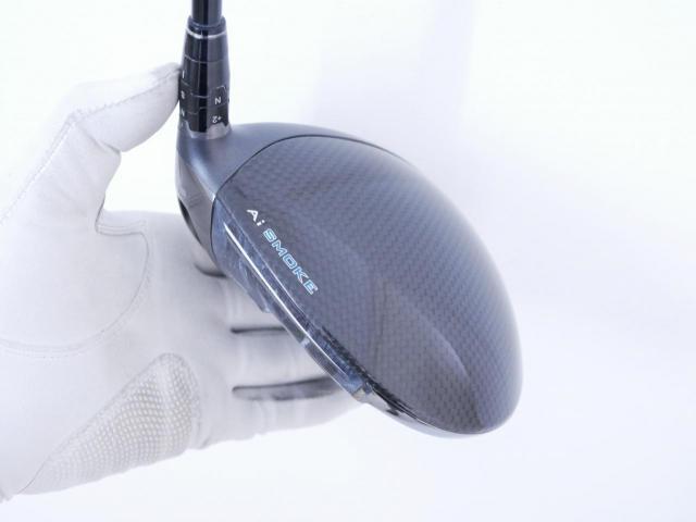 Driver : Callaway : ไดรเวอร์ Callaway Paradym Ai SMOKE MAX (รุ่นปี 2024 Japan Spec.) Loft 9 (ปรับได้) ก้าน Mitsubishi TENSEI 50 Flex SR