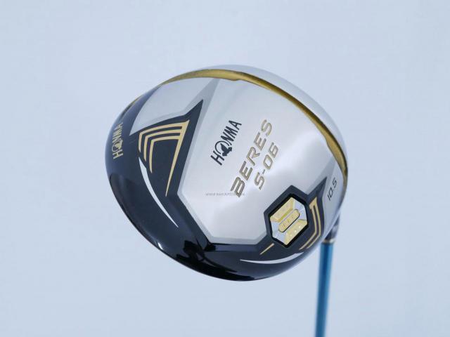 Driver : Honma : **ก้าน 3 ดาว** ไดรเวอร์ Honma Beres S-06 C+ (ออกปี 2019 สเปคพิเศษ หน้าเด้งเกินกฏ) Loft 10.5 ก้าน ARMRQ X (43) Flex R (3 ดาว)