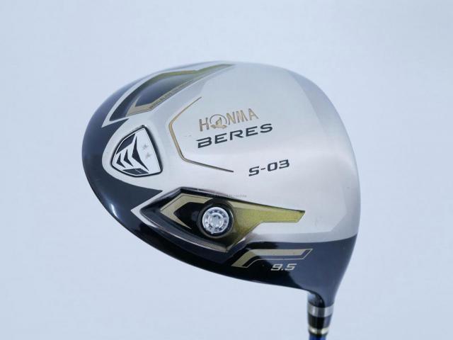 Driver : Honma : Honma Beres S-03 (ปี 2015) Loft 9.5 ก้าน ARMRQ 8 (54) Flex S (2 ดาว)