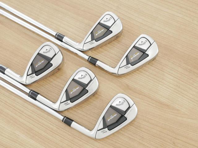 Iron set : Callaway : ชุดเหล็ก Callaway Rogue ST Max Fast (ออกปี 2022 ตีง่ายที่สุด ไกลสุดของ Callaway) มีเหล็ก 6-Pw (5 ชิ้น) ก้านเหล็ก NS Pro 850 NEO Flex S