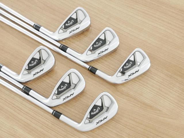 Iron set : Callaway : ชุดเหล็ก Callaway APEX Forged (รุ่นปี 2022) มีเหล็ก 5-Pw (6 ชิ้น) ก้านเหล็ก NS Pro 950 NEO Flex S
