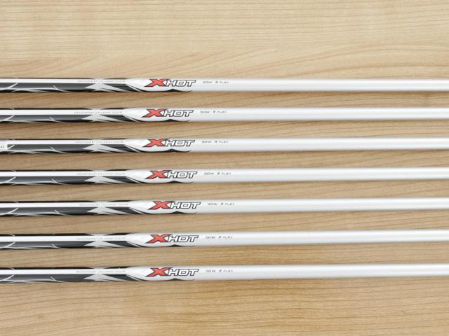 Iron set : Callaway : ชุดเหล็ก Callaway X Hot มีเหล็ก 6-Pw,Aw,Sw (7 ชิ้น) ก้านกราไฟต์ 50 Flex R