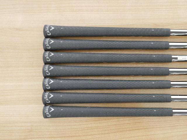 Iron set : Callaway : ชุดเหล็ก Callaway X Hot มีเหล็ก 6-Pw,Aw,Sw (7 ชิ้น) ก้านกราไฟต์ 50 Flex R
