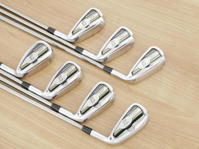 Iron set : Bridgestone : ชุดเหล็ก Bridgestone JGR Hybrid Forged (ตีไกลกว่าตัวอื่น 2 เบอร์) มีเหล็ก 5-P1,P2 (7 ชิ้น) ก้านกราไฟต์ UST Mamiya RECOIL